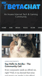 Mobile Screenshot of betachat.net